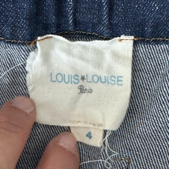 LOUIS LOUISE Bowie denim mini skirt, size 4 - Picture 3 of 8